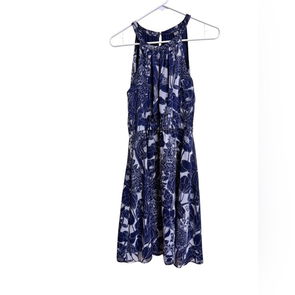 Tommy Hilfiger Dresses & Skirts - Tommy Hilfiger Navy Floral Sleeveless Dress Women’s Size 6 | Summer Party Dress